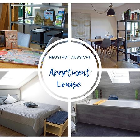 Neustadt-Aussicht - Grosse Wohnung Mit Balkon เดรสเดน ภายนอก รูปภาพ
