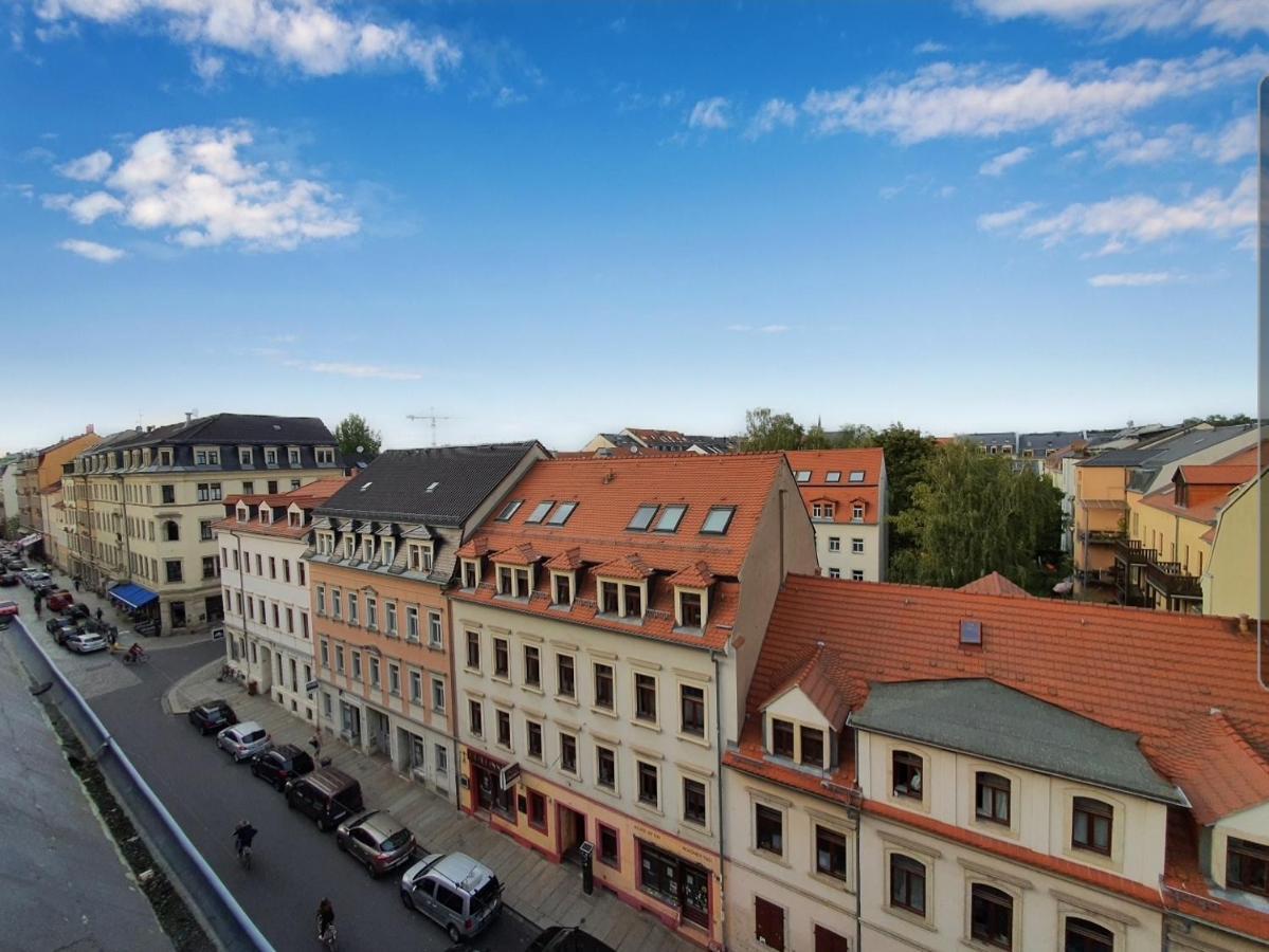 Neustadt-Aussicht - Grosse Wohnung Mit Balkon เดรสเดน ภายนอก รูปภาพ