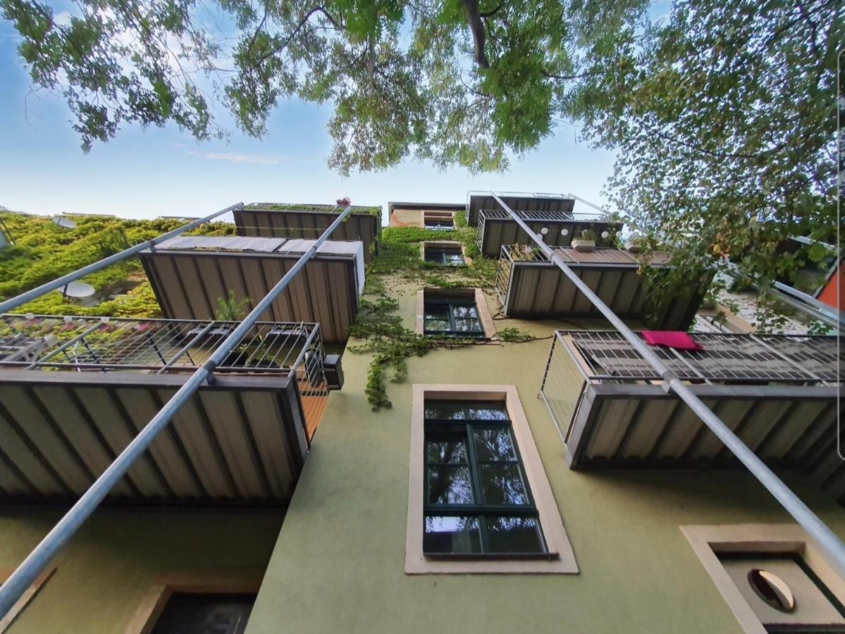 Neustadt-Aussicht - Grosse Wohnung Mit Balkon เดรสเดน ภายนอก รูปภาพ